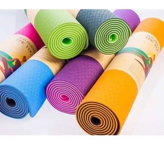 [Tặng túi] THẢM TẬP YOGA TPE CAO CẤP 2 LỚP 6MM giá sỉ