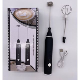 [Lẻ=Sỉ]Máy đánh trứng, que tạo bọt cafe mini cầm tay không dây 3 cấp độ, hỗ trợ sạc pin tiện lợi sử d
