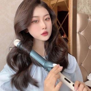 [Giá sỉ]Máy uốn tóc xoăn Koremi, máy làm tóc xoăn sóng tự động tạo nếp tóc uốn xoăn tùy chỉnh bảo hành chính hãng