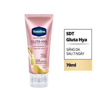 Sữa dưỡng thể Vaseline Healthy Bright Gluta HYA Serum Burst Lotion - 70ML - Nội địa Thái giá sỉ