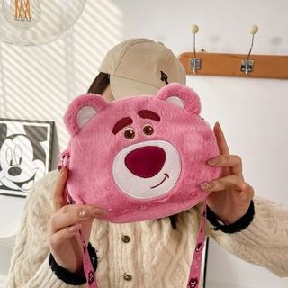 TÚI XÁCH HÌNH GẤU LOTSO TRÒN-MS919