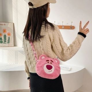 TÚI XÁCH HÌNH GẤU LOTSO TRÒN-MS919