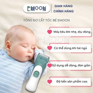 [Lẻ=sỉ] Tông đơ cắt tóc cho bé đầu lưỡi bo tròn an toàn, chạy êm,sạc pin tách rời,có khả năng chống nước