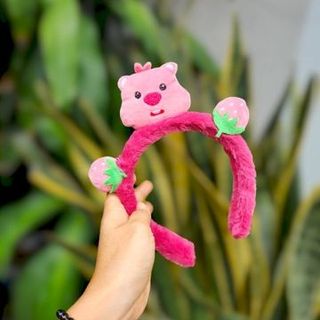 BĂNG ĐÔ CÀI TÓC GẤU LOOPY PHỐI DÂU 915