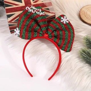 BỜM CÀI TÓC NOEL PHỐI NƠ TO-909