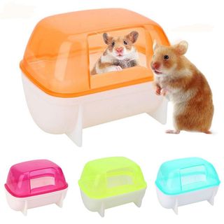 [Lẻ=sỉ] Nhà tắm cho hamster bằng nhựa kích thước size 10 X 6 X 6cm giá sỉ