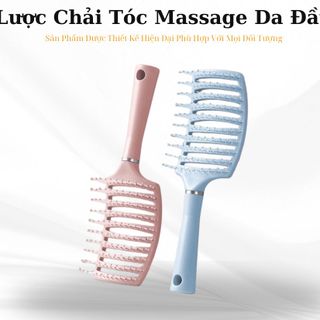 [Sỉ] Lược Chải Tóc Mát Xa Da Đầu Sử Dụng Tại Nhà, Lược Chải Tóc Đệm Khí Tạo Kiểu Tóc Xoăn Dài Đặc Biệt giá sỉ