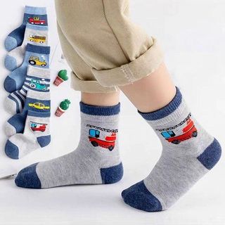 SET 5 ĐÔI TẤT OTTO CỔ CAO CHO BÉ - HÀNG TAG XỊN