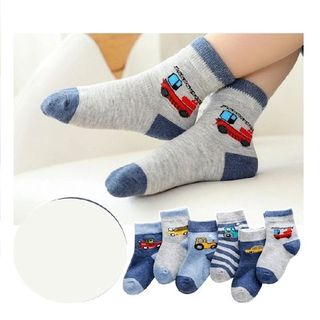 SET 5 ĐÔI TẤT OTTO CỔ CAO CHO BÉ - HÀNG TAG XỊN