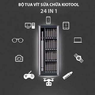 [Sỉ]Bộ tua vít sửa chữa điện thoại 24 chi tiết có Từ Thép S2 siêu cứng giá sỉ