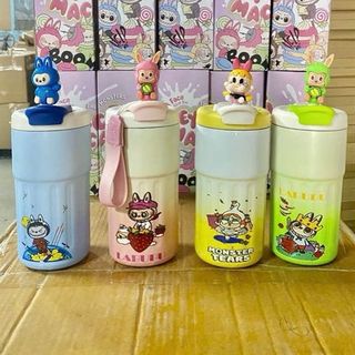 Bình Giữ Nhiệt Labubu Kèm Sticker (Thùng 50 Cái)