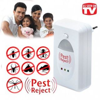 [Lẻ=sỉ]Thiết Bị Xua Đuổi Côn Trùng Pest Rejeck - Máy Đuổi Chuột Bằng Sóng Âm