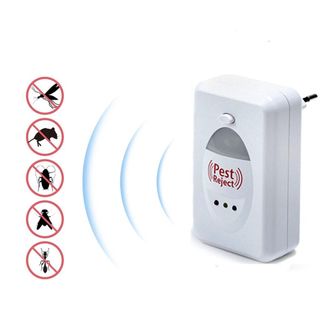 [Lẻ=sỉ]Thiết Bị Xua Đuổi Côn Trùng Pest Rejeck - Máy Đuổi Chuột Bằng Sóng Âm