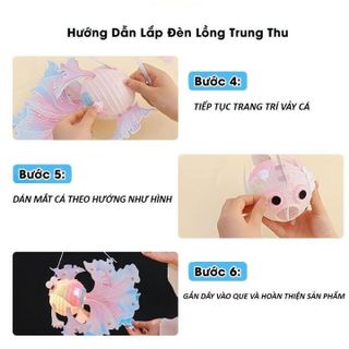 Lồng Đèn Trung Thu Con Cá Koi Handmade Hot 2024 Cho Bé Chơi Trung Thu - CTB799