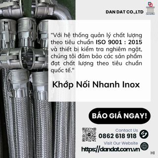 Khớp Nối Nhanh Inox - Khớp Nối Nhanh Inox Kiểu D - Khớp Nối Nhanh Đầu Cái Ren Trong - Kiểu D | Giải Pháp Kết Nối Hiệu Quả và Bền Bỉ giá sỉ