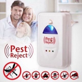 [Lẻ=sỉ] Thiết Bị Đuổi Côn Trùng Pest Reject Bằng Sóng Siêu Âm  An Toàn Không Độc Hại