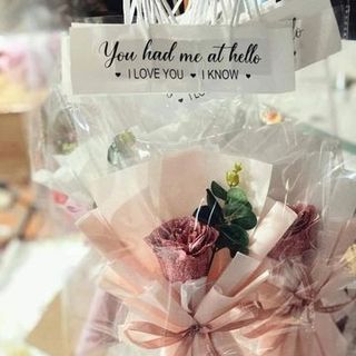100 TÚI ĐỰNG HOA/ GẤU BÔNG SIZE M: 25*45CM