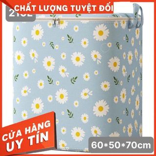 [Lẻ=sỉ] Giỏ đựng quần áo bằng vải chống nước (100L,140L ,180L),túi đựng chăn màn đa năng, có thể gấp gọn, giỏ cất t giá sỉ