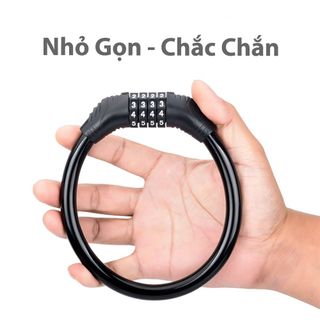 [Xả kho]Khóa xe đạp mật khẩu 4 số nhỏ gọn chắc chắn treo yên xe giá sỉ