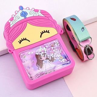 TÚI ĐEO CHÉO POP IT PHỐI KIM TUYẾN SIZE: 12CM