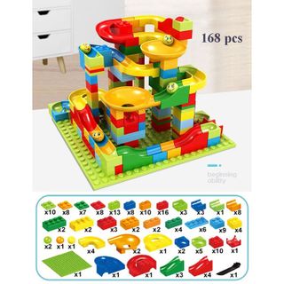 Bộ Xếp Hình Lego Cầu Trượt Thả Bi 168 Chi Tiết cao cấp dành cho bé yêu0 giá sỉ