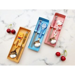 BỘ MUỖN ĐŨA ĂN DẶM HOẠT HÌNH CHO BÉ