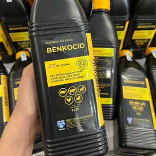 Benkocid 1l - Nanovet pharma Thuốc khử trùng chuồng trại chăn nuôi giá sỉ