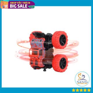 Xe cho bé 🚚 GIÁ SỐC 🚚 Đồ chơi xe địa hình xoay nhào lộn 360 độ chạy trớn cực ngầu cho bé