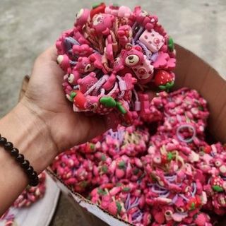 BÓ 100 CHUN BUỘC TÓC GẤU DÂU CHO BÉ