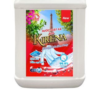 Nước Giặt xả KIRENA hương nước hoa pháp ( cá ngựa) 5kg