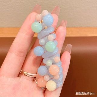 DÂY LÒ XO DÀI ĐÍNH HẠT TRÂN CHÂU