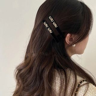 VĨ 3 KẸP MÁI ĐEN MIU- HÀNG XỊN KÈM TAG