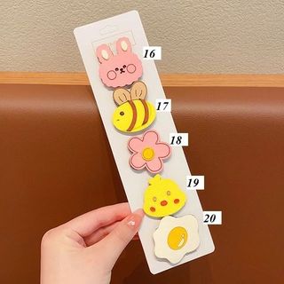 SET 5 MIẾNG DÁN TẠO KIỂU TÓC HOẠT HÌNH CHO BÉ
