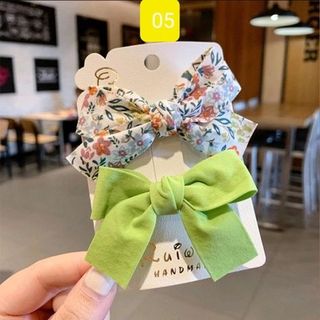 VĨ 2 KẸP MÁI NƠ VẢI XỊN XÒ