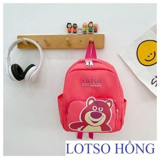 BALO DÙ GẤU HỒNG LOTSO SIZE 30*23*10CM giá sỉ