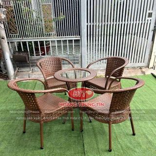 Ghế thúng mắc cáo đủ màu ghế mây nhựa đan mắc cáo ghế mây nhựa cafe giá rẻ