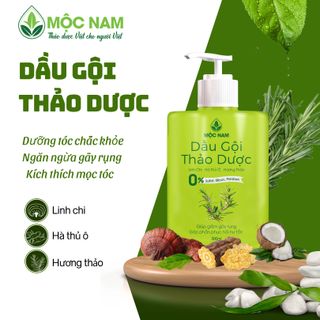 Dầu Gội Thảo Dược Mộc Nam, Ngăn Ngừa Rụng Tóc, Phục Hồi Hư Tổn, Chiết Xuất Từ Thảo Dược Tự Nhiên - 300ML