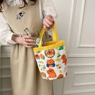 TÚI VẢI CANVAS HOẠT HÌNH ĐỊNH BÌNH NƯỚC VẬT DỤNG CA NHÂN