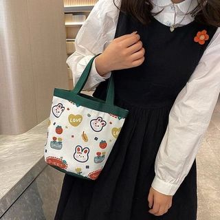 TÚI VẢI CANVAS HOẠT HÌNH ĐỊNH BÌNH NƯỚC VẬT DỤNG CA NHÂN