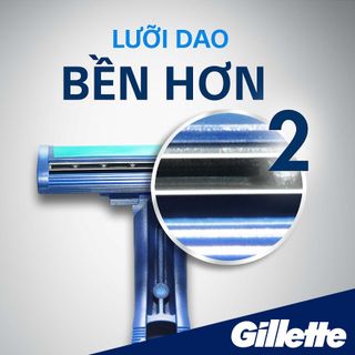 Dao Cạo Râu Gillette Blue 2 Flexi (Gói 5+2)