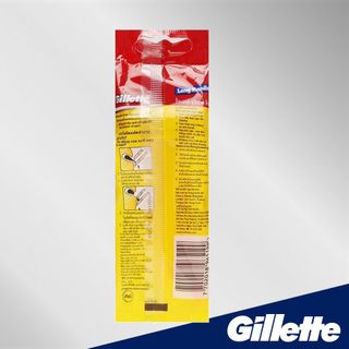 Dao cạo râu cán vàng Gillette Super Thin