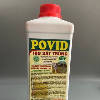 Povid 1lít, khử trùng chuồng trại chăn nuôi