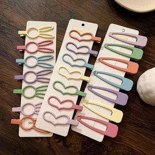 VĨ 7 KẸP MÁI MÀU PASTEL NHÁM