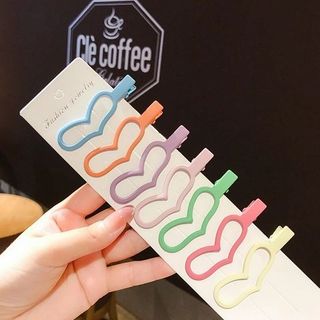 VĨ 7 KẸP MÁI MÀU PASTEL NHÁM
