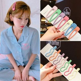 VĨ 7 KẸP MÁI MÀU PASTEL NHÁM giá sỉ