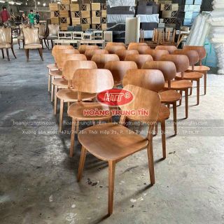 Ghế PLC ghế gổ cao su ghế gổ cafe giá rẻ