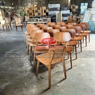 Ghế PLC ghế gổ cao su ghế gổ cafe giá rẻ