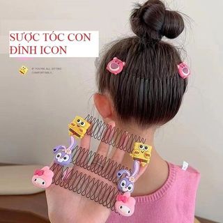 VĨ 5 SƯỢC ĐÍNH ICON CHO BÉ