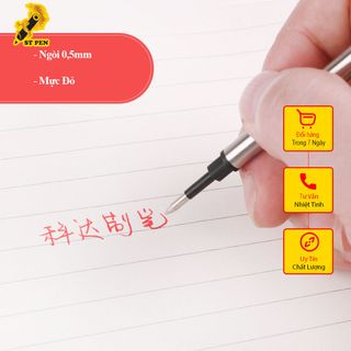 Ruột Bút Ký,Phụ Kiện Dùng Cho Bút Ký Đóng Mở Nắp