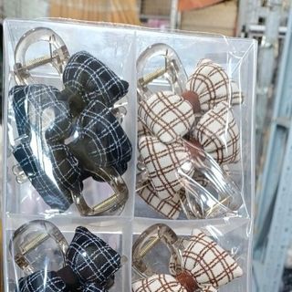 Kẹp gấp đỉnh đuôi tóc sau hộp 12 cái nhiều kiểu như hình